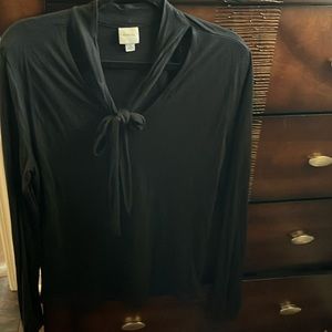 Women’s long sleeve shirt black size XL